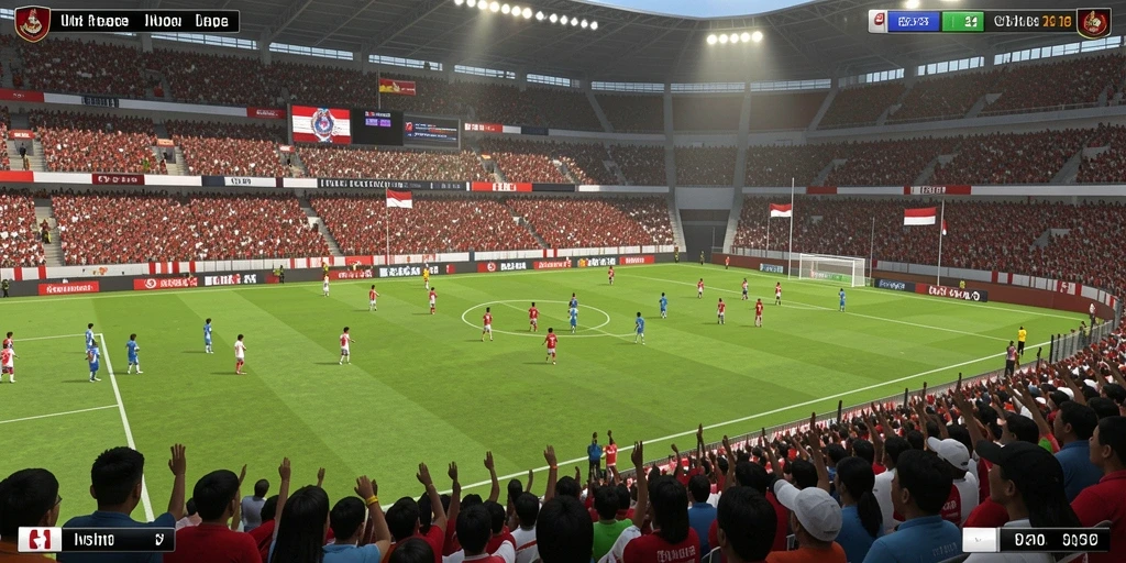 Screenshot dari mode multiplayer yang menunjukkan persaingan seru.