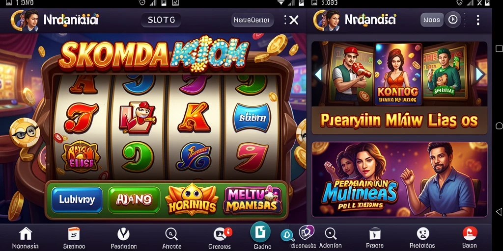 Mode permainan yang beragam dan seru.