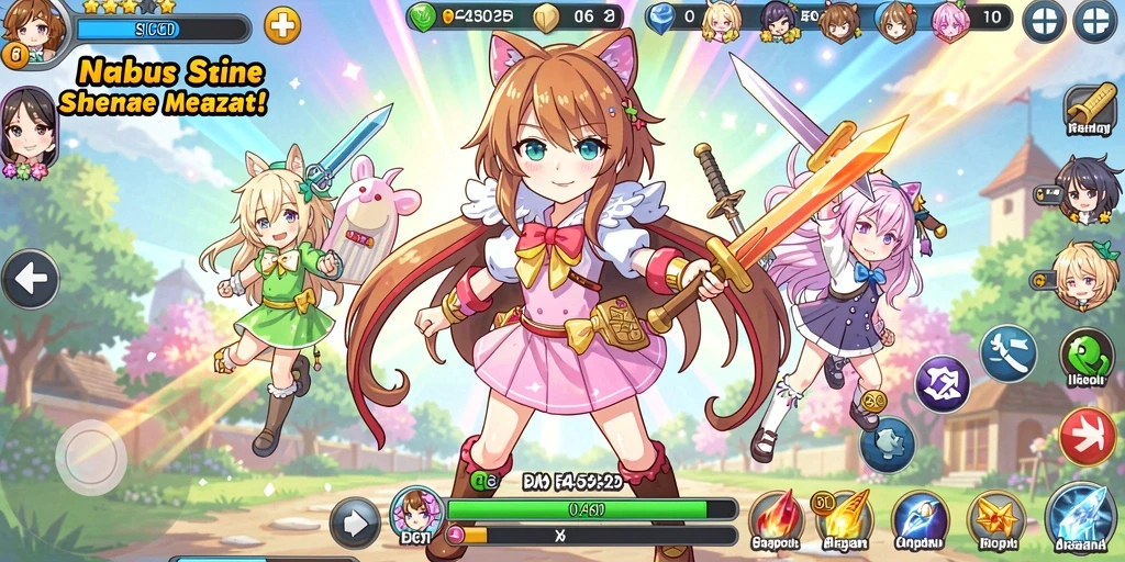 Leaderboards untuk memantau skor pemain.