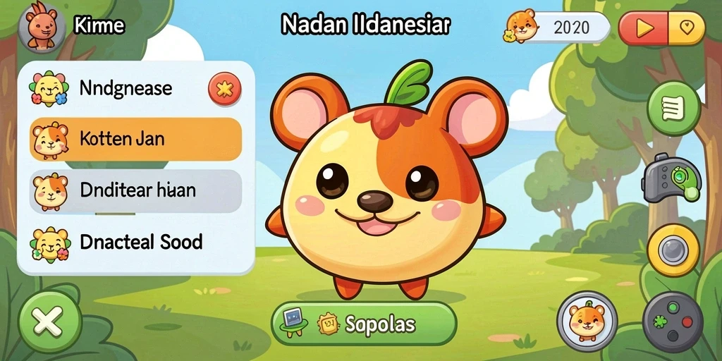 Momen seru saat bermain dengan teman.