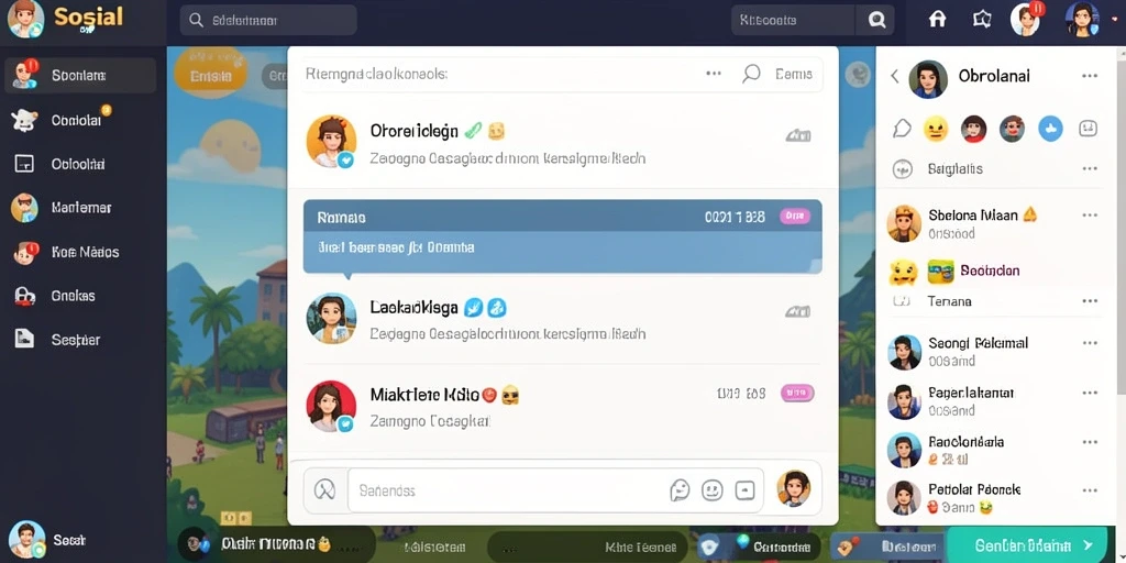 Momen seru dalam pertandingan multiplayer yang intens.