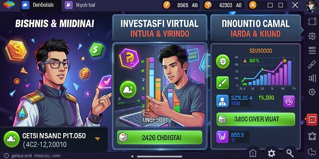 Screenshot menunjukkan fitur bonus yang menguntungkan.